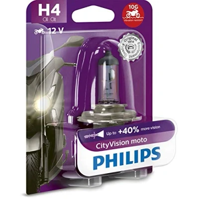 Abbildung von PHILIPS 12342CTVBW Glühlampe, Fernscheinwerfer H4 12V 60/55W Halogen