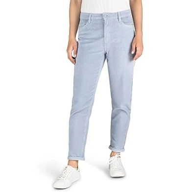 Abbildung von DENIMFY Cordhose Damen Hose DFYLisa Mom Fit Freizeithose mit Stretch