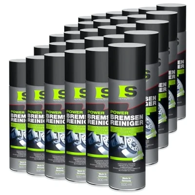 Abbildung von Spraytive 30 x 500ml Power Bremsenreiniger Spray Hochwirksamer Industriereiniger und Kaltreiniger: Entfernt Schmutz, Öl, Fett, Rost Bremsflüssigkeit Made in Germany