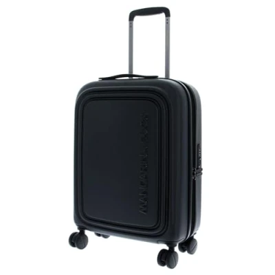 Abbildung von Mandarina Duck LOGO Expandable Cabin Trolley Boardcase, Größe: One Size, Black