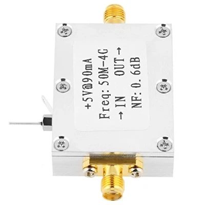 Abbildung von Keenso 1 STK. Rauscharmer Verstärker, 50M 4GHz NF = 0,6 dB RF FM HF VHF/UHF Amateurfunk 110 dBm LNA