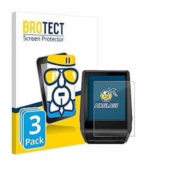 Abbildung von BROTECT Schutzglas für Bosch Nyon 2020 (3 Stück) Schutzfolie Panzer Folie Glas [Extrem Kratzfest 9H, Anti Fingerprint, Ultra Transparent]