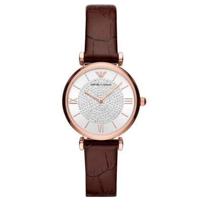 Abbildung von Emporio Armani Uhr, Damen, Größe: One Size, Brown