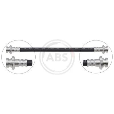 Abbildung von A.B.S. SL 1026 Bremsschläuche 256 INN. M10x1.0 RENAULT: Kadjar, NISSAN: Qashqai 2