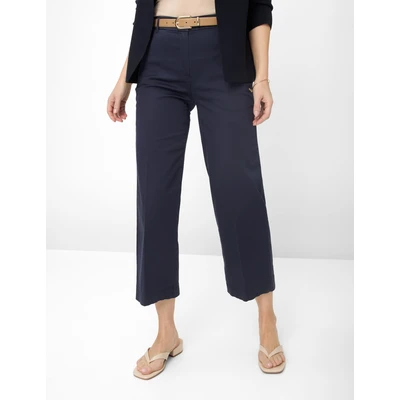 Abbildung von BRAX Style Peggy Culotte Stoffhose, Damen, Größe: 36xR, Navy
