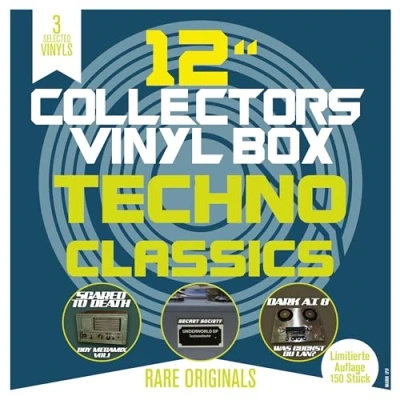 Abbildung von 12“ Collector‘s Picture Vinyl Box: Techno Classics [Vinyl LP]