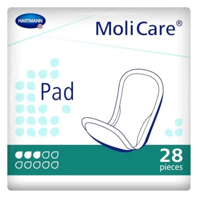 Abbildung von PAUL HARTMANN AG Inkontinenzslip MOLICARE Pad 3, leichte+mittlere Blasenschwäche, Inkontinenzeinlagen (26 St) Für leichte bis mittlere Blasenschwäche