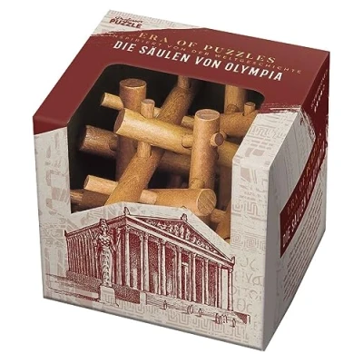 Abbildung von MOSES Holzpuzzle Die Säulen von Olympia 8x8x8 cm