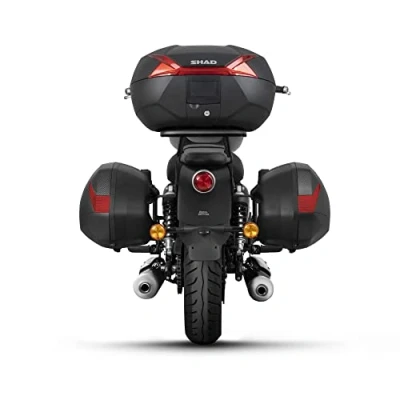 Abbildung von 3P System ROYAL Enfield SUPER Meteor 650 &#039;23, Schwarz