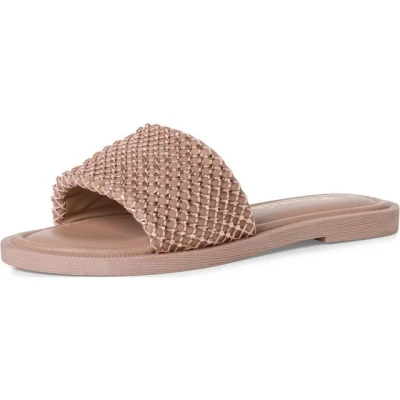 Abbildung von Tamaris Pantolette flach, Damen, Größe: 37, Rose Schuhe