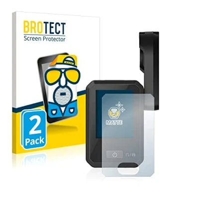 Abbildung von BROTECT Entspiegelungs Schutzfolie für Flyer Display D0 (2 Stück) Matte Displayschutz Folie, Anti Reflex, Fingerprint