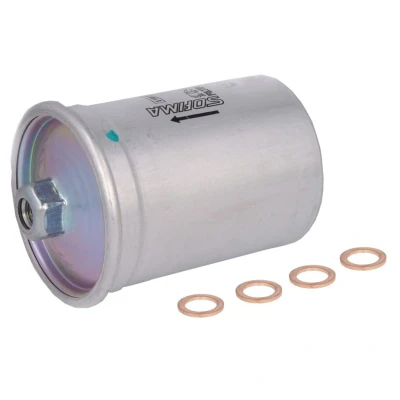 Abbildung von SOFIMA S 1506 B Kraftstofffilter Filtereinsatz AUDI: 80 B4 Limousine, Cabriolet B4, B3, VOLKSWAGEN: GOLF 1 Cabriolet, Caddy Pickup