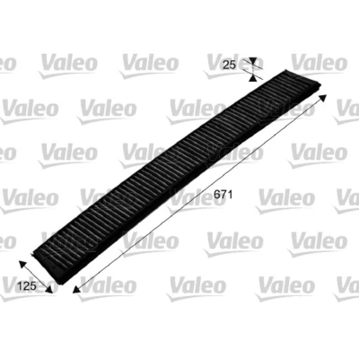 Abbildung von VALEO CLIMFILTER PROTECT 698750 Innenraumfilter Aktivkohlefilter 660 95 20 BMW: 3 Limousine, Cabrio, X3, ALPINA: B3 Touring, Coupe, Cabrio