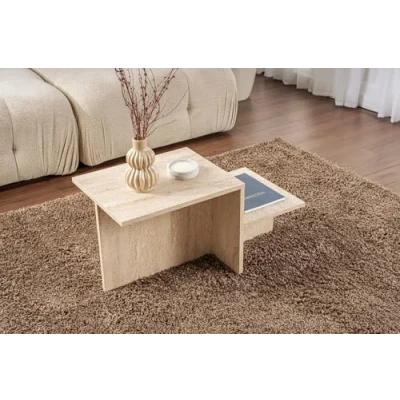 Abbildung von Skye Decor Couchtisch Nordure, 241NRD12 80x40x40 cm Harmony, 100% Melaminbeschichtete Spanplatte, Umweltfreundliches Material