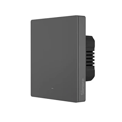 Abbildung von Sonoff smart 1 Kanal Wi Fi Wandschalter schwarz (M5 1C 80)