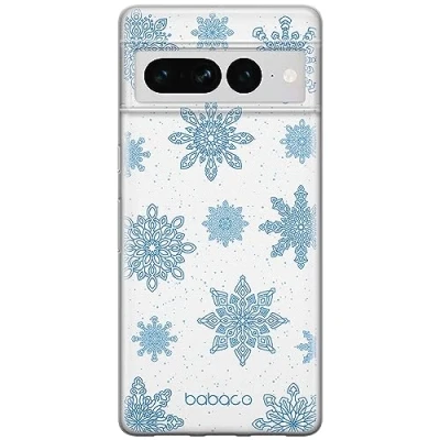 Abbildung von Babaco ERT Group Handyhülle für Google Pixel 7 PRO Original und offiziell Lizenziertes Muster Winter 004 optimal an die Form des Handy angepasst, hülle aus TPU