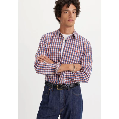 Abbildung von Levi&#039;s Battery Hemd, Herren, Größe: Small, Stripe sodalit