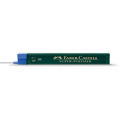 Abbildung von FABER CASTELL SUPER POLYMER Bleistiftminen B 0,7 mm 12 Stück