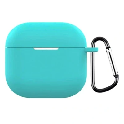 Abbildung von CoverKingz Hülle kompatibel mit AirPods 4 Silikon Schutzhülle Cover Case Tasche Grün