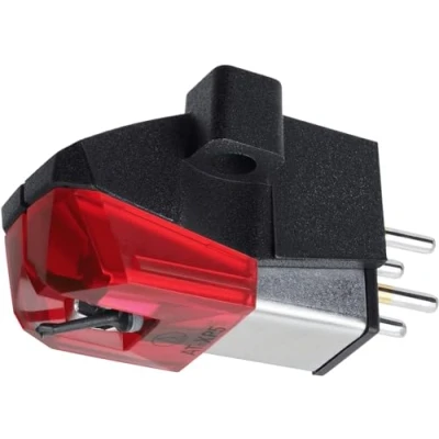 Abbildung von Audio Technica AT XP5 Stereo DJ Tonabnehmer mit zwei beweglichen Magneten Rot