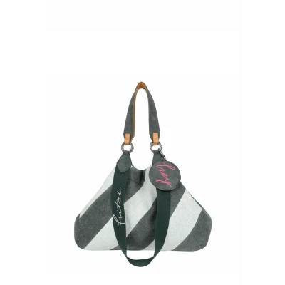 Abbildung von Fritzi aus Preußen IZZY Medium Limited Schulter Shopping Bag, Damen, Größe: One Size, Anthra sand