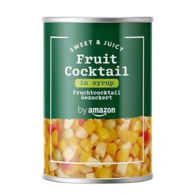 Abbildung von by Amazon Fruchtcocktail Gezuckert, 411g