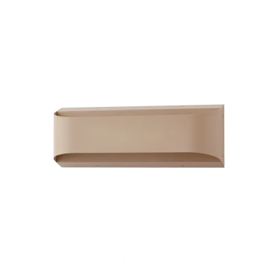 Abbildung von Lindby LED Außenwandleuchte Lenore, beige, Metall, 36,5cm
