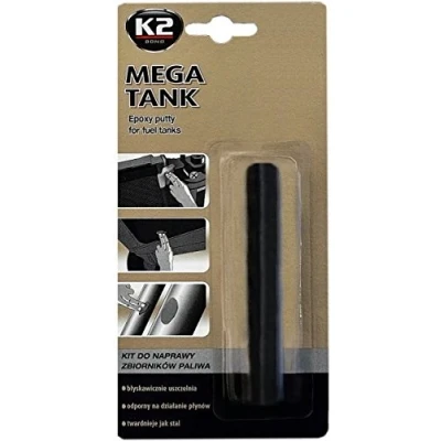 Abbildung von K2 Mega Tank, 2 K Epoxidknetmasse für Kraftstoff Reparatur Knetmasse, undichter KFZ, Auto Stahlplastilin, 28g