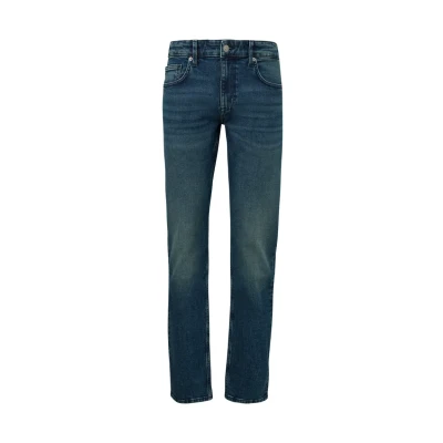 Abbildung von QS RICK MID RISE Jeans Straight Leg, Herren, Größe: 36x30, Blau