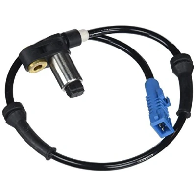 Abbildung von ESEN SKV 06SKV090 ABS Sensor Vorderachse 2 polig 490mm 12V elektrisch Blau rechteckig Male PEUGEOT: 106 II Schrägheck, CITROËN: Saxo Schrägheck