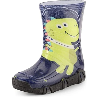 Abbildung von Ladeheid Kinder Mädchen Jungen Gummistiefel SwkBW2020 (Muster 47, 23/24 EU)