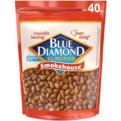 Abbildung von Blue Diamond Mandeln, Räucherkammer, 40 Unzen / 1,1 kg (1 Stück)