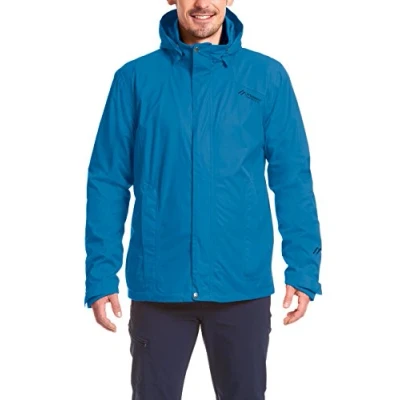Abbildung von Maier Sports Regenjacke / wasserabweisende Jacke, Herren, Größe: 28, Royal blau