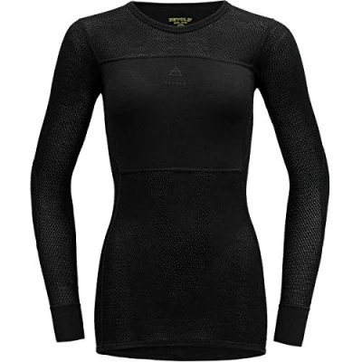 Abbildung von Devold Damen Wool Mesh 190 Shirt Tshirt, Kaviar, M