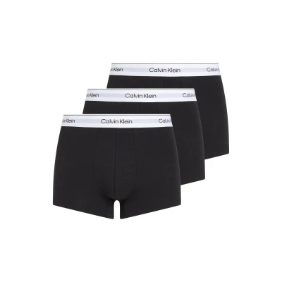 Abbildung von Calvin Klein Underwear Modern Stretch Trunk 3 PACK Panties, Herren, Größe: 4XL, Black