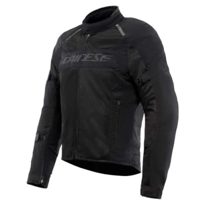 Abbildung von Dainese Air Frame 3 Tex Jacket, Sommer Motorradjacke mit herausnehmbarem, winddichtem Innenfutter, Mann, Schwarz/Schwarz/Schwarz, 44