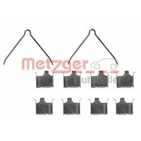 Abbildung von METZGER 109 1166 Zubehörsatz, Scheibenbremsbelag MAZDA: 6 Sport Kombi, Station Wagon,