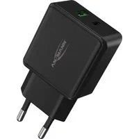 Abbildung von Ansmann 2 Port USB C Ladegerät PD3.0 20 W, und A Ports Netzteil mit Power Delivery &amp; Quick Charge 3.0 18W, Schnellladegerät kompatibel Apple iPhone 13/12, Samsung Galaxy S21/20, etc.