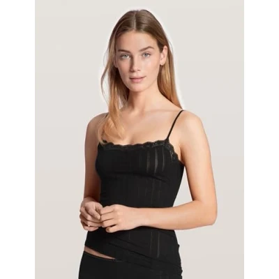 Abbildung von Calida Top, Damen, Größe: Large, Schwarz