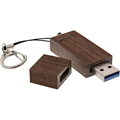 Abbildung von InLine 35061W Woodstick USB 3.0 Speicherstick, Walnuss, 8GB Holz
