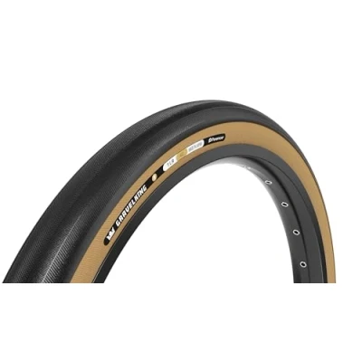 Abbildung von Panaracer Gravelking Slick R line Reifen, Schwarz/Bernstein, 700X40C