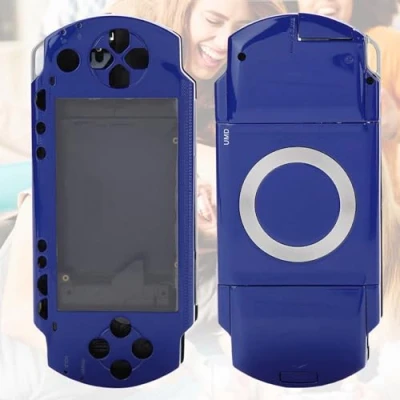 Abbildung von fasient Full Housing Case Cover Kit für PSP 1000, Ersatz Gehäusedeckel Shell Set mit Buttons 1000 Replacement Shell(Blau)