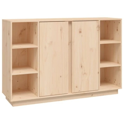 Abbildung von vidaXL Sideboard 120x35x80 cm Massivholz Kiefer (1 St)