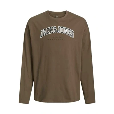 Abbildung von Jack &amp; Jones Junior Langarmshirt JJECALEB VARSITY TEE LS O NECK JNR