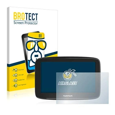 Abbildung von BROTECT Schutzglas für TomTom GO Basic (6&quot;) Schutzfolie Panzer Folie Glas [Extrem Kratzfest 9H, Anti Fingerprint, Ultra Transparent]