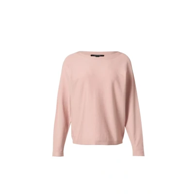 Abbildung von comma MIT Glitzer Strickpullover, Damen, Größe: 36, Perlmuttrosa