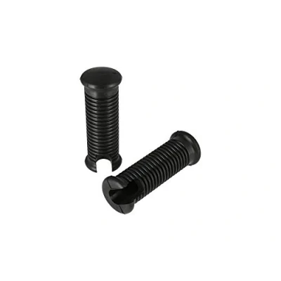 Abbildung von KOWALIT Set: 2x Fußrastengummi alte Form, schwarz MZ ETZ, TS