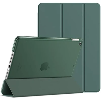 Abbildung von JETech Hülle für iPad 9,7 Zoll (Modell 2018/2017, 6./5. Generation), Intelligent Schutzhülle mit Auto Schlafen/Wachen (Misty Blau)
