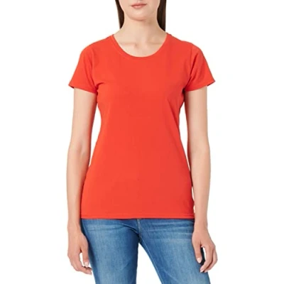Abbildung von Fruit of the Loom Lady Fit Valueweight T Modell 2013 L,Red