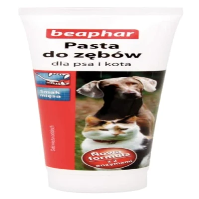 Abbildung von Beaphar 12789, Anti Plaque Zahnpasta für Haustiere, Katze (Tier) / Hund, Minze